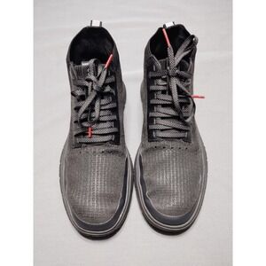 Cole Haan C32419 Generation ZeroGrand Black Lace-Up High-Top Shoes Men 9 Preppy*